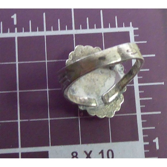 Vintage Sterling Silver Native American Turquoise Ring Maisels Sz 4.5 - Picture 4 of 7